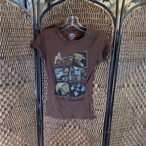 Vintage 2005 Y2K The Cars Baby Tee Size XS